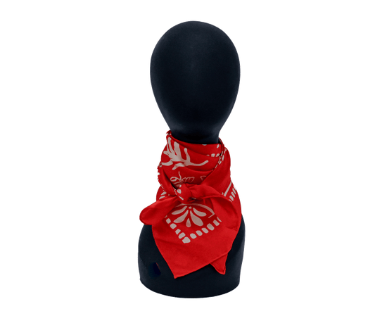 Red bandana with coastal mother nature inspired print and patterns on mannequin head 
Silk scarf 
woman minority owned 
small business 
Best silk scarves for women 2025
Scarves for women Luxury scarves
Designer scarves
Best scarves for woman
Luxury scarves
Silk scarves
Fashion scarves for women
High-quality scarves
Gifts for women
Best scarves for travel
Best scarves for women in their 30s
Affordable luxury scarves for women
silk scarves for women 2025
Top fashion accessories for women in their 40s 30s