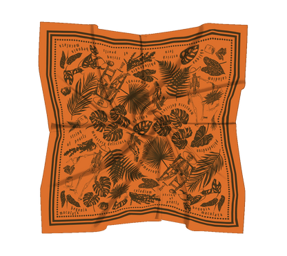 Skeleton Plant Scarf