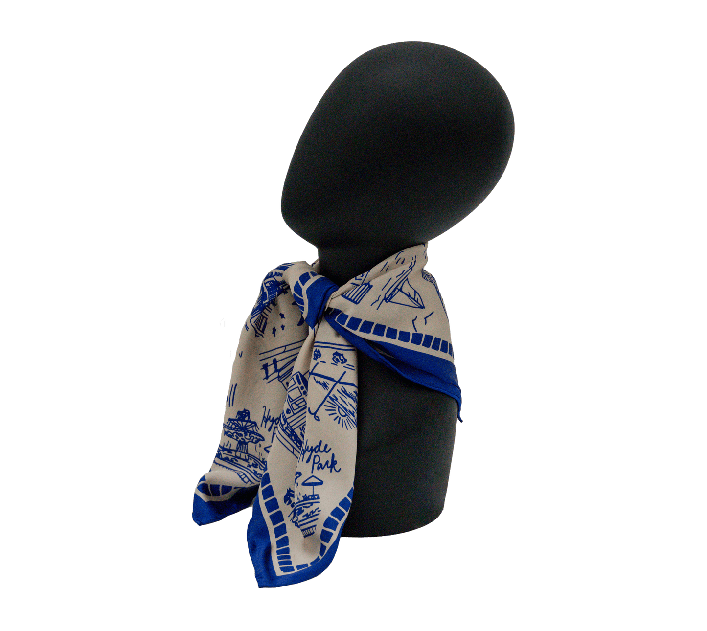 Tampa Silk Square Scarf